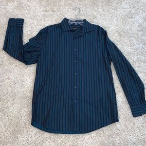 INC Men's Stripped Dress Shirt